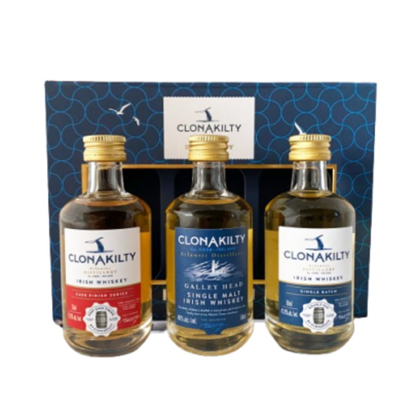 CLONAKILTY Whisky Mini Giftbox 3x5cl