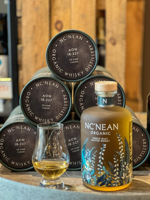 NC'NEAN SINGLE MALT CASK STRENGT EX-RUM FINISH AON 18-227